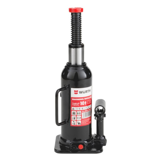 Домкрат гідравлічний пляшкового типу, 10 t