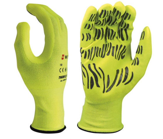 Перчатки защитные с нитриловым покрытием TIGERFLEX HI-LITE, пара, размер 9