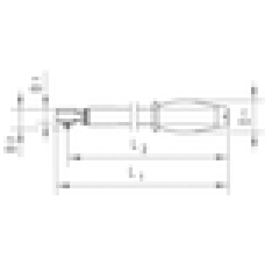 Фото - 4 - Динамометричний ключ Wurth 1/4” 220мм 4-20NM Ø40 мм