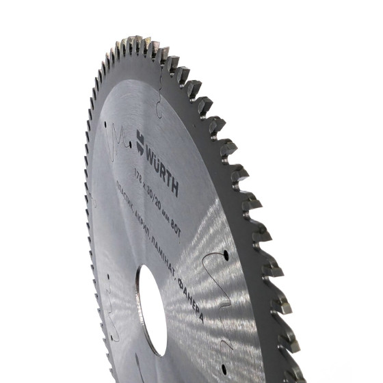 Диск пильный по пластику Wurth 178x30 mm