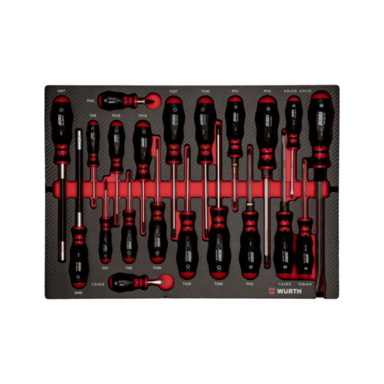 Набор отверток ZEBRA 21 шт.