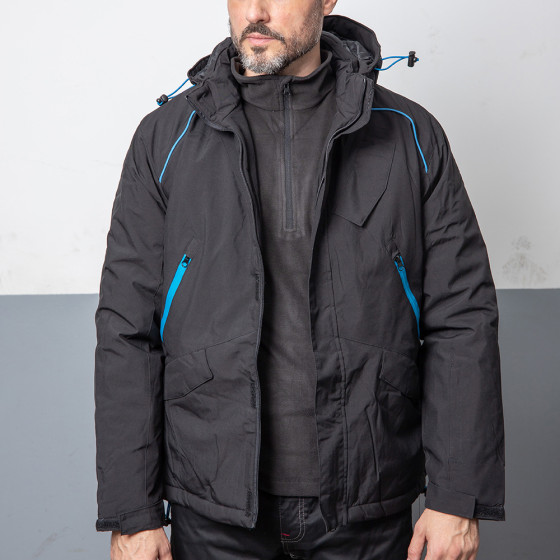 Куртка зимова SPORTSTER, чорна, розмір XL