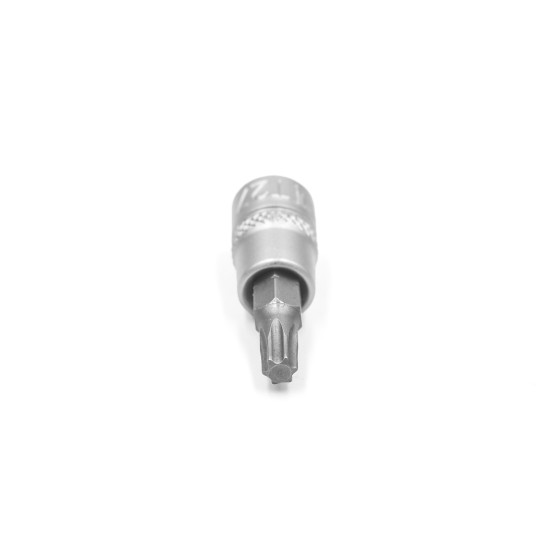 Головка торцева, 1/4IN, з насадкою TX27, RED STRIPE