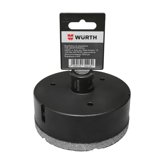 Коронка алмазная HARD CERAMIC, 110 mm