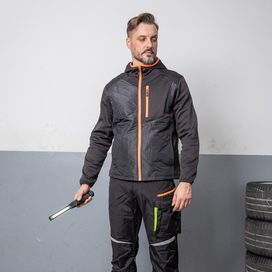 Куртка робоча STRIKE, чорна, розмір M