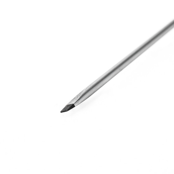 Отвертка шлицевая, SL, 125X5.5X1,0MM, RED STRIPE
