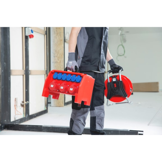 Фото - 4 - Удлинитель электрический на пластиковой катушке, 25 m