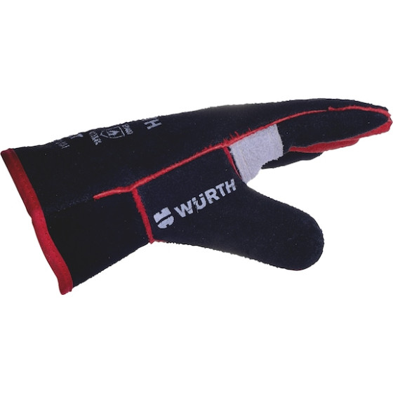 Рукавиці зварювальника шкіряні, пара, розмір 10