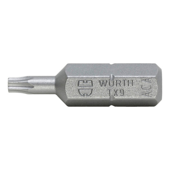 Бита WURTH TX9 C 6.3 1/4" 26 мм