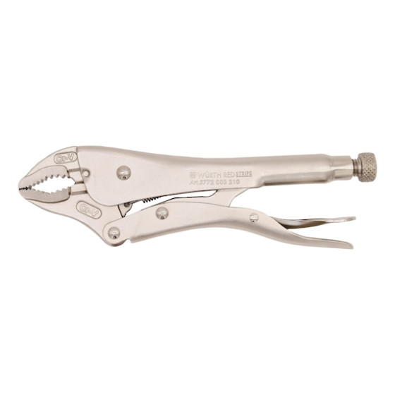 Кліщі затискні, напівкруглі, хром-ванадій, 254 mm