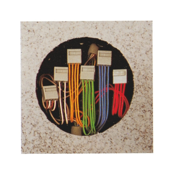 Фото - 3 - Клема мікро вставна, 4x(0,6-0,8 мм), червона