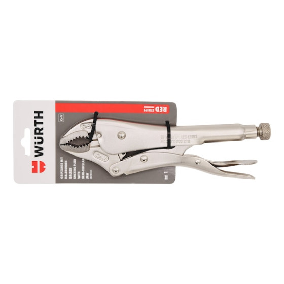 Кліщі затискні, напівкруглі, хром-ванадій, 254 mm