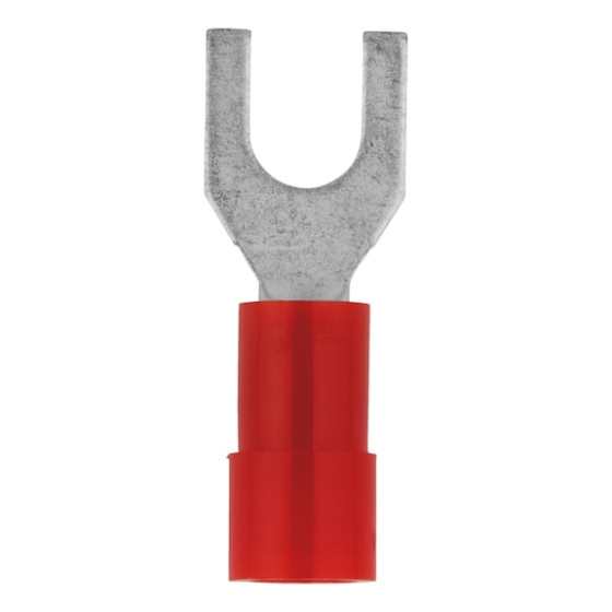 Наконечник кабельний, вилкоподібний, M4, 1,0 mm²