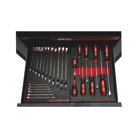 Візок інструментальний PLUS, з інструментами, 8.4, 242 шт.