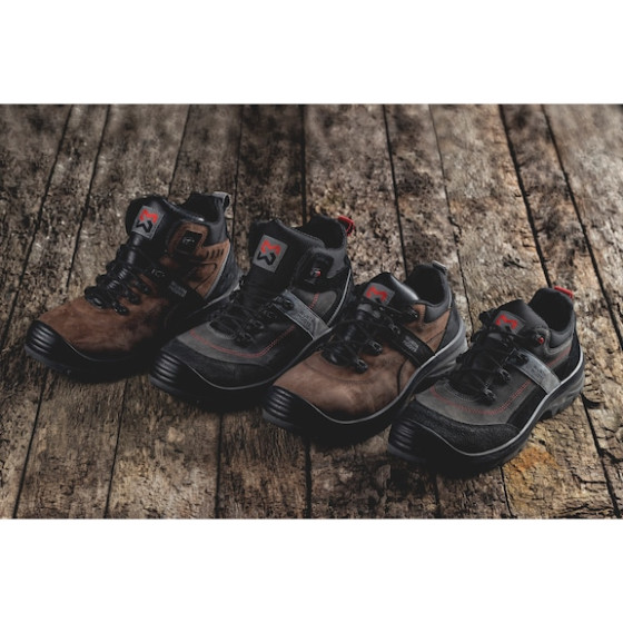 Фото - 3 - Черевики захисні CORVUS низькі S3 пластиковий носок сірі пара р.45 MODYF