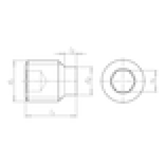 Установочный винт с внутренним шестигранником и штифтом