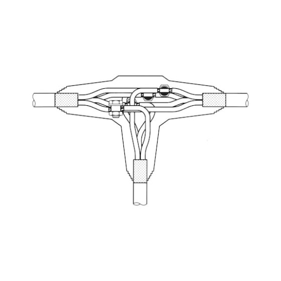 Фото - 3 - Муфта AB 2, для кабеля 16-35 мм.