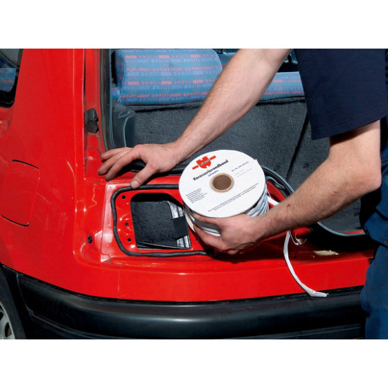 Лента кузовная уплотнительная Ø8мм 17.5м Wurth