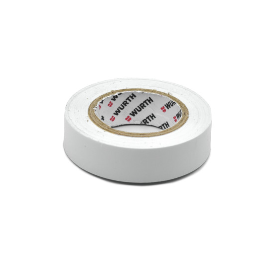 Изоляционная лента PVC, белая, 18мм/10м