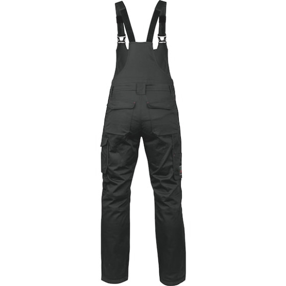 Напівкомбінезон робочий STRETCH X, антрацит, розмір 48