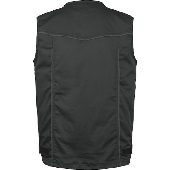 Жилет робочий STRETCH X, антрацит, розмір 3XL