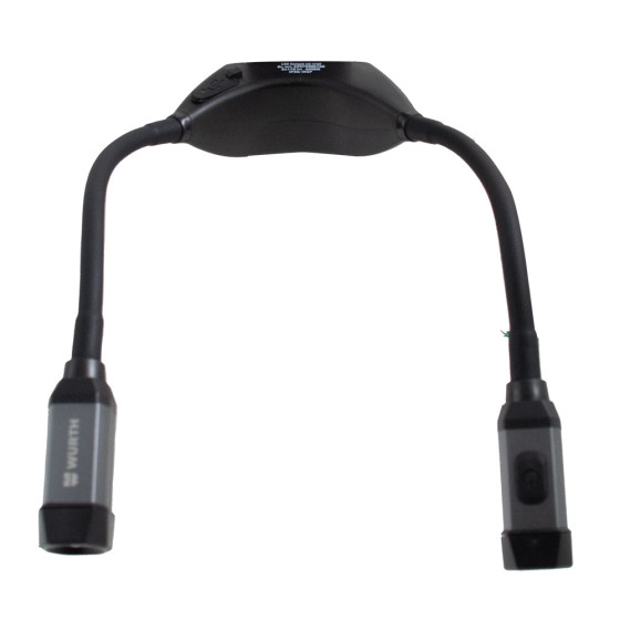 Фонарь гибкий на шею аккумуляторный, LED