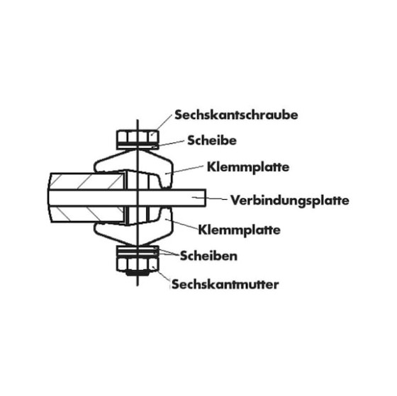 Опорный фиксатор Nova Grip MTH, гор. оцинк. сталь