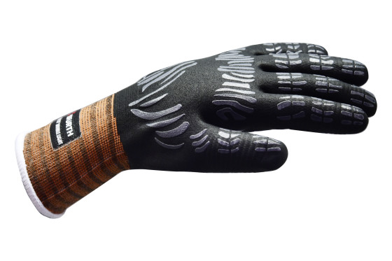 Перчатки TIGERFLEX DOUBLE LIGHT, нейлон, покрытие нитрил, пара, р.8