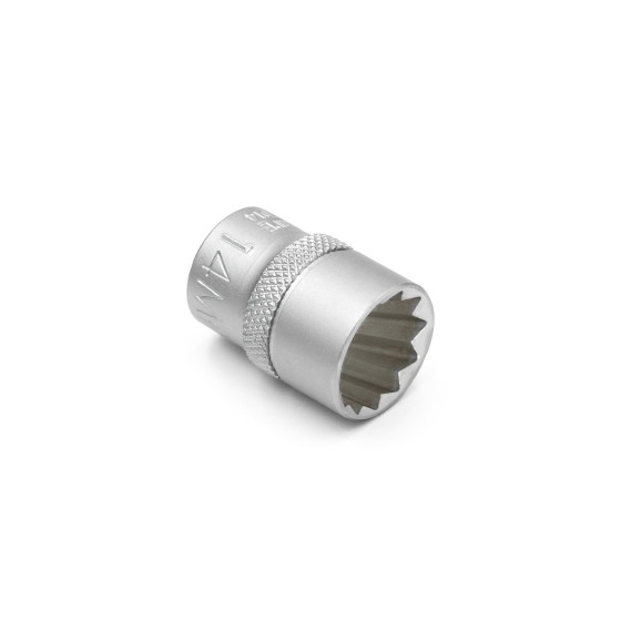 Головка торцева коротка 3/8IN, 12-гр., SW11, RED STRIPE