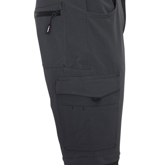 Штани робочі VIGGO 2в1, антрацит, розмір M