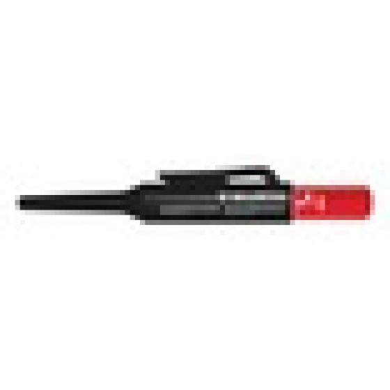 Маркер перманентний для глибоких отворів з ковпачком DPHO 1,5мм червоний