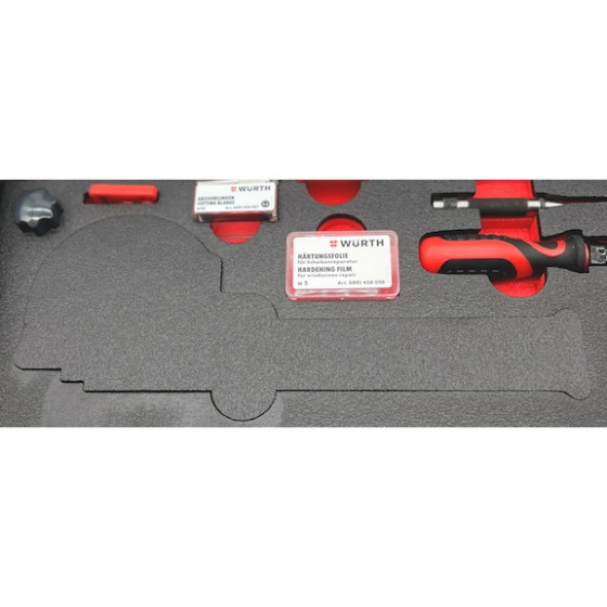 Набір для ремонту лобового скла від сколів, 31 шт.