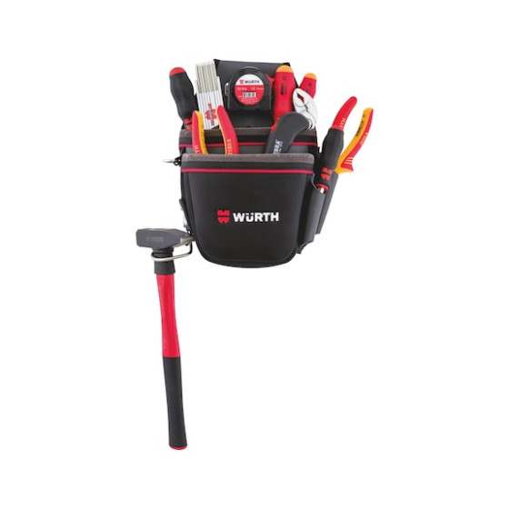 Сумка поясная, с держателем для молотка