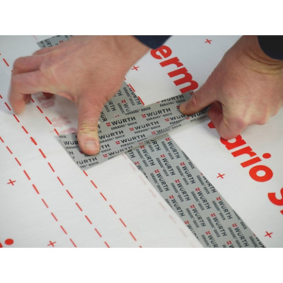 Стрічка клеюча EURASOL Quick, 60 mm