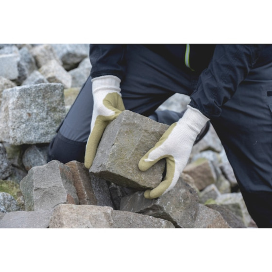 Перчатки для защиты от порезов ECOLINE E-100, латексное покрытие, пара, размер 11