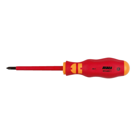 Викрутка VDE ZEBRA® хрестова, PH2X100