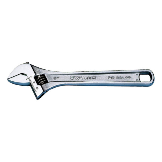 Фото - 1 - Ключ рожковый разводной, 161 mm, 0-24 mm