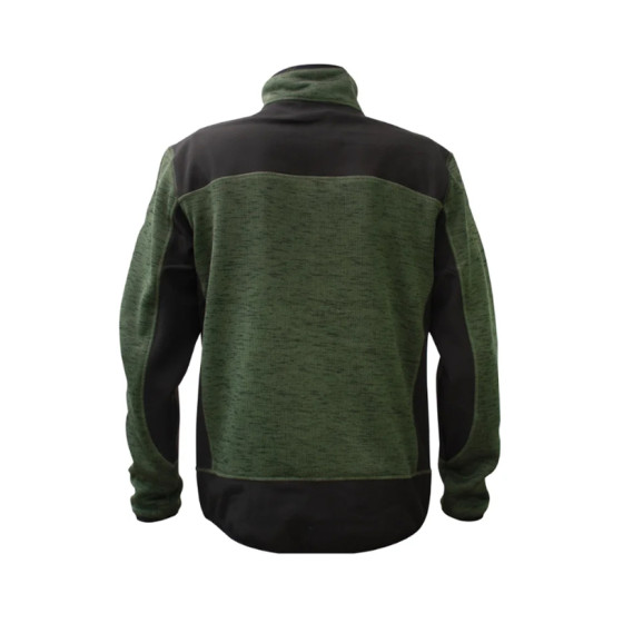 Толстовка THORCH, зеленая, размер 3XL