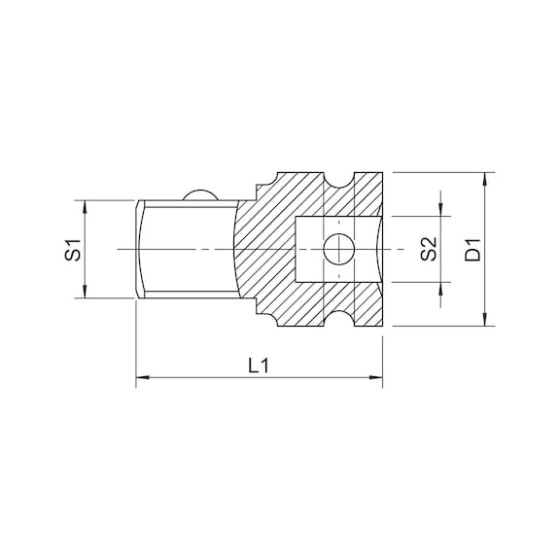 Фото - 2 - Переходник усиленный Wurth 3/4"