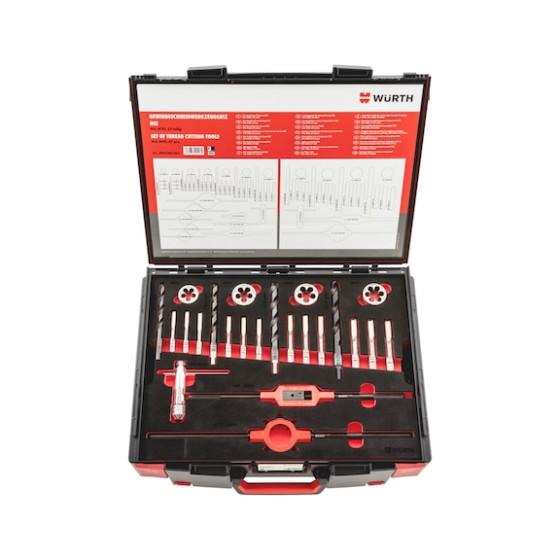 Набір різьбонарізний, M3-M20, 67 шт.