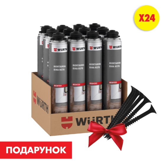 Піна монтажна RS70, 24 шт., комплект №6