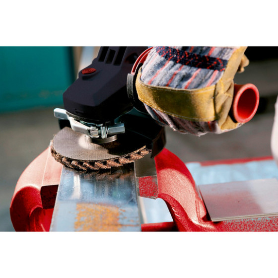 Круг полировальный флисовый, сегментный, P-180, 125X22,23