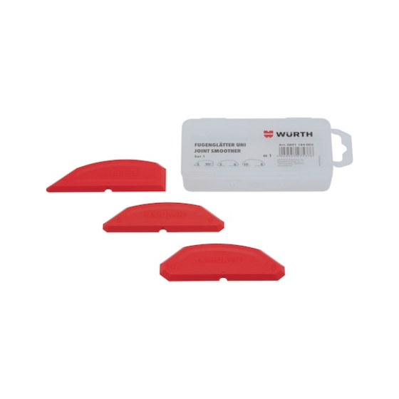 Комплект шпателів для згладжування швів UNI-1, 3 шт.