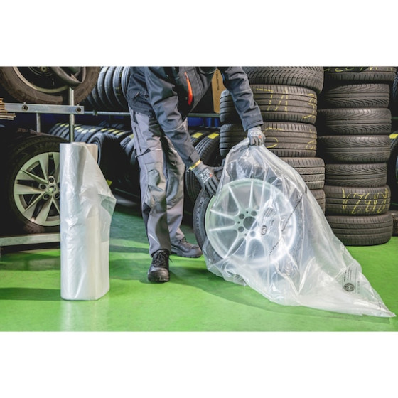 Пакеты для шин, 100 шт., 70/50x120 см