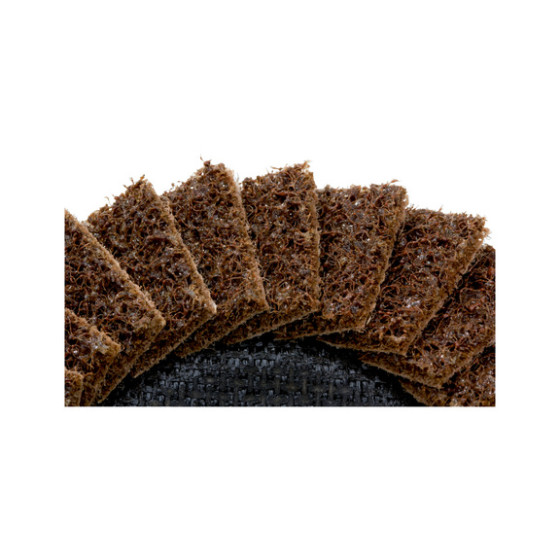 Фото - 3 - Круг полировальный флисовый, сегментный, P-100, 125X22,23