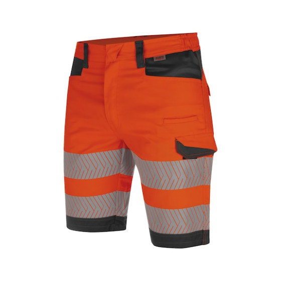 Фото - 1 - Шорты сигнальные FLUO, оранжевые, размер 58