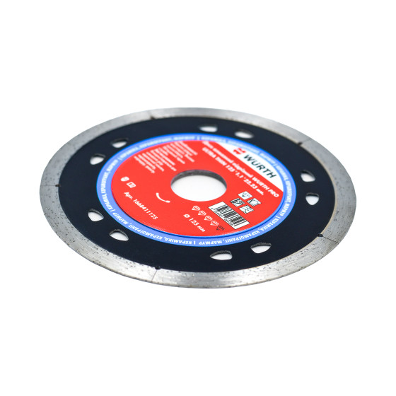 Круг алмазный отрезной WURTH PRO ULTRATHIN Ø125мм x 1.2мм