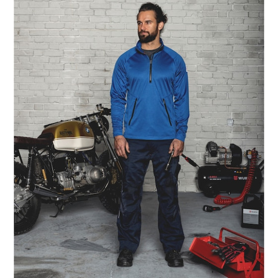 Брюки рабочие STRETCH X, синие, размер 52