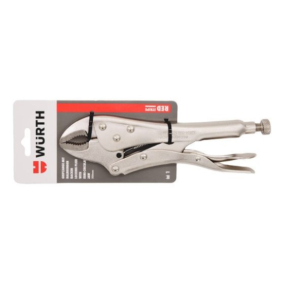 Кліщі затискні, напівкруглі, вуглецева сталь, 254 mm