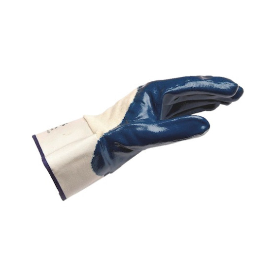Рукавиці захисні з нітриловим покриттям BLUE NITRILE, пара, розмір 10
